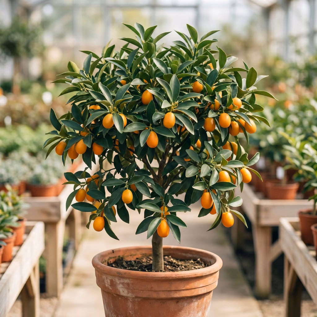 Kumquat, Citrus japonica · Pépinières Crespin
