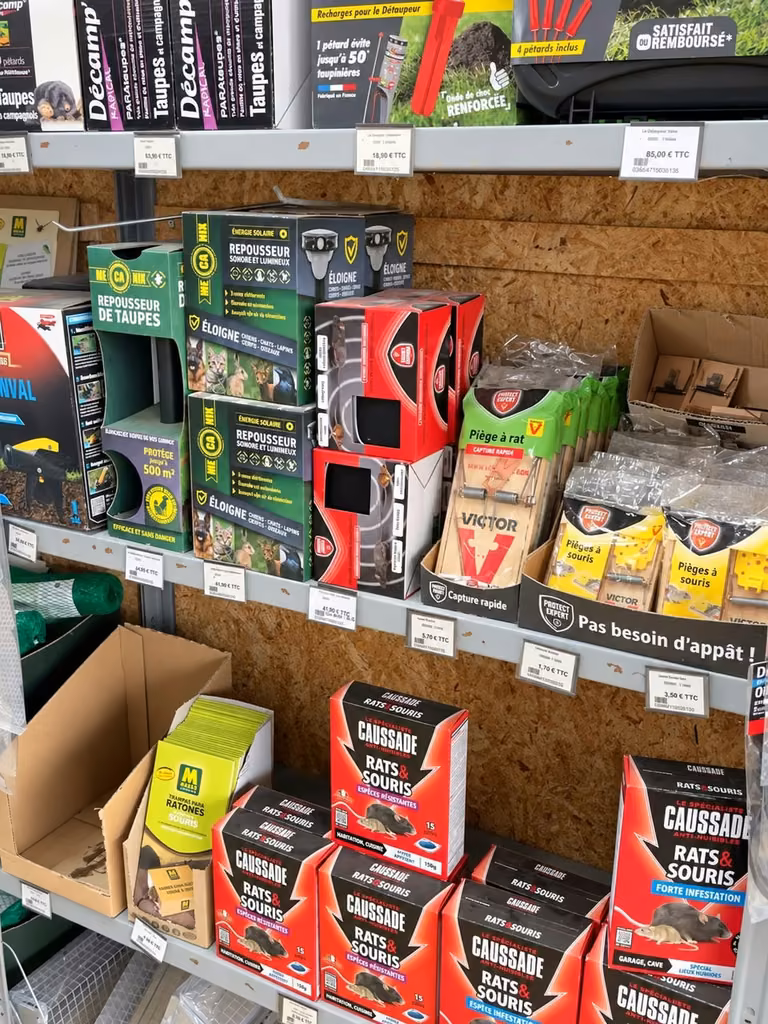 Rayon de solutions de protection contre les nuisibles