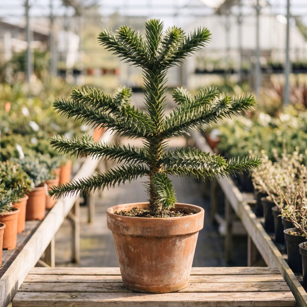 Désespoir des singes, Araucaria araucana · Pépinières Crespin