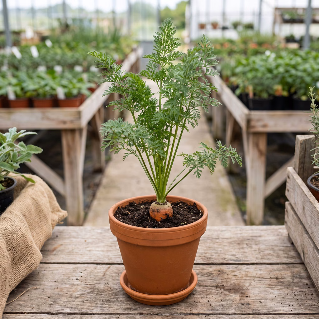 Carotte, Daucus carota subsp. sativus · Pépinières Crespin