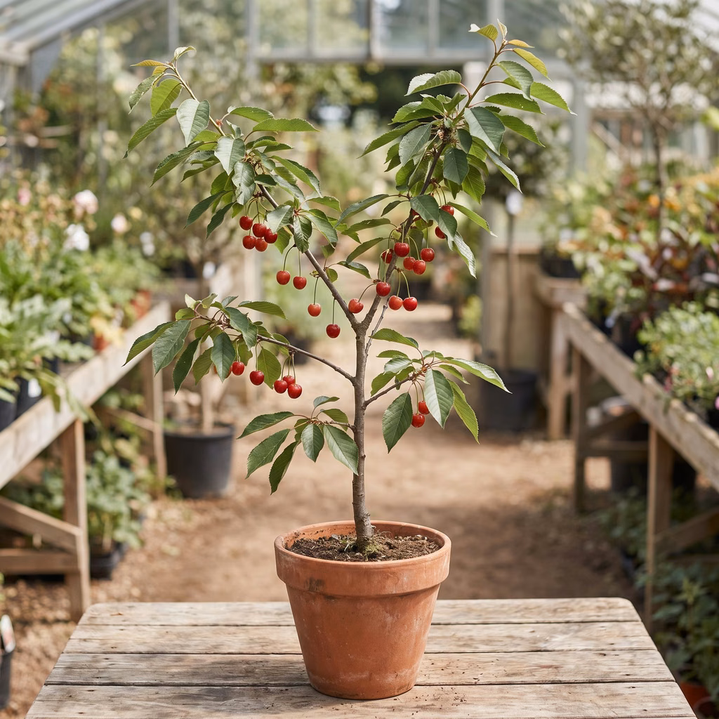 Cerisier, Prunus avium · Pépinières Crespin