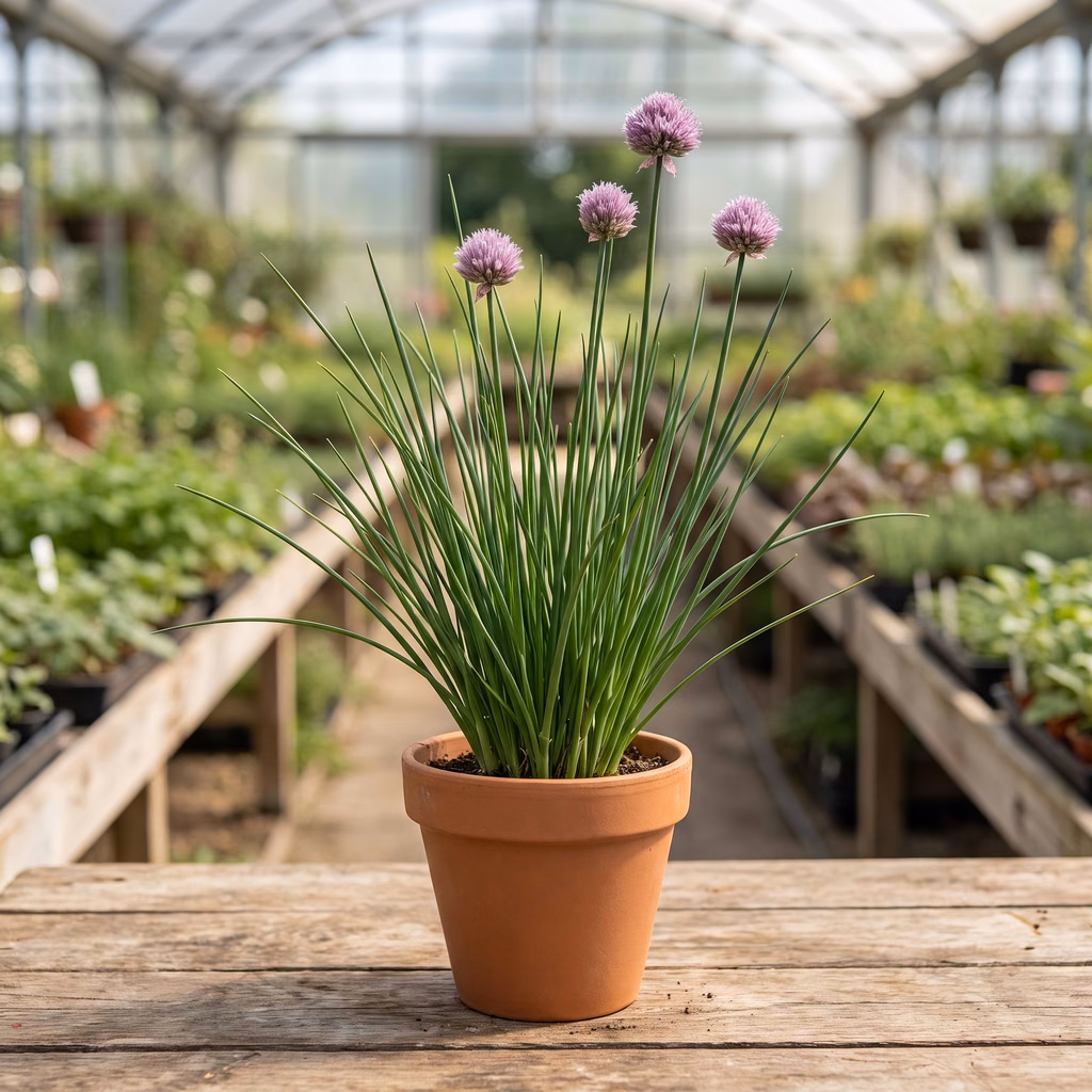 Ciboulette, Allium schoenoprasum · Pépinières Crespin