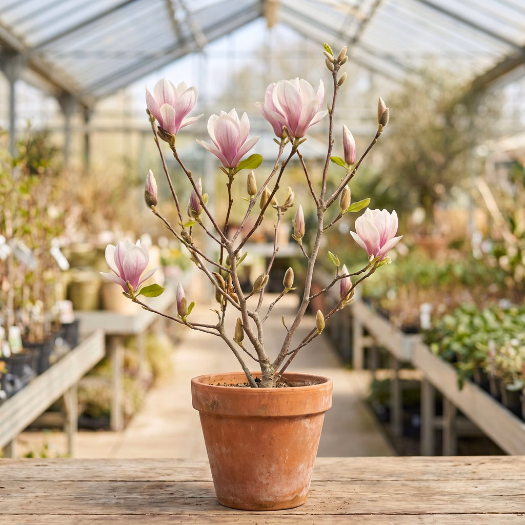 Magnolia de Soulange, Magnolia × soulangeana · Pépinières Crespin