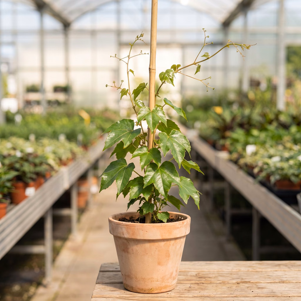 Vigne vierge, Parthenocissus tricuspidata · Pépinières Crespin