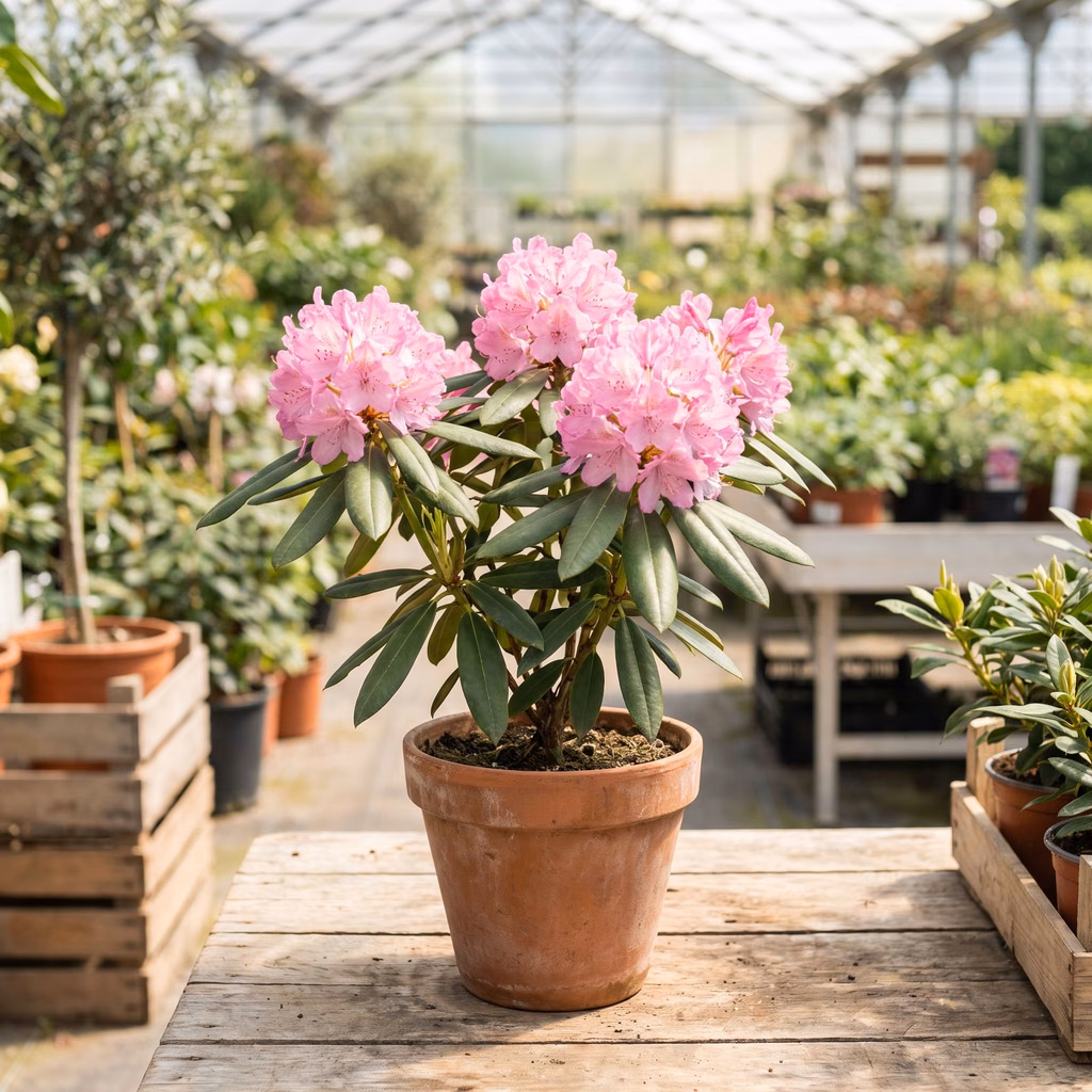 Rhododendron, Rhododendron · Pépinières Crespin