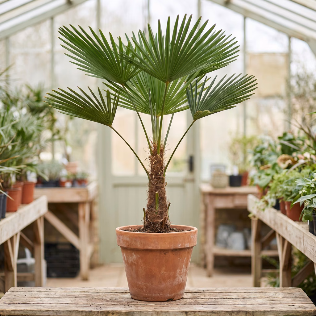 Palmier de Chine, Trachycarpus fortunei · Pépinières Crespin