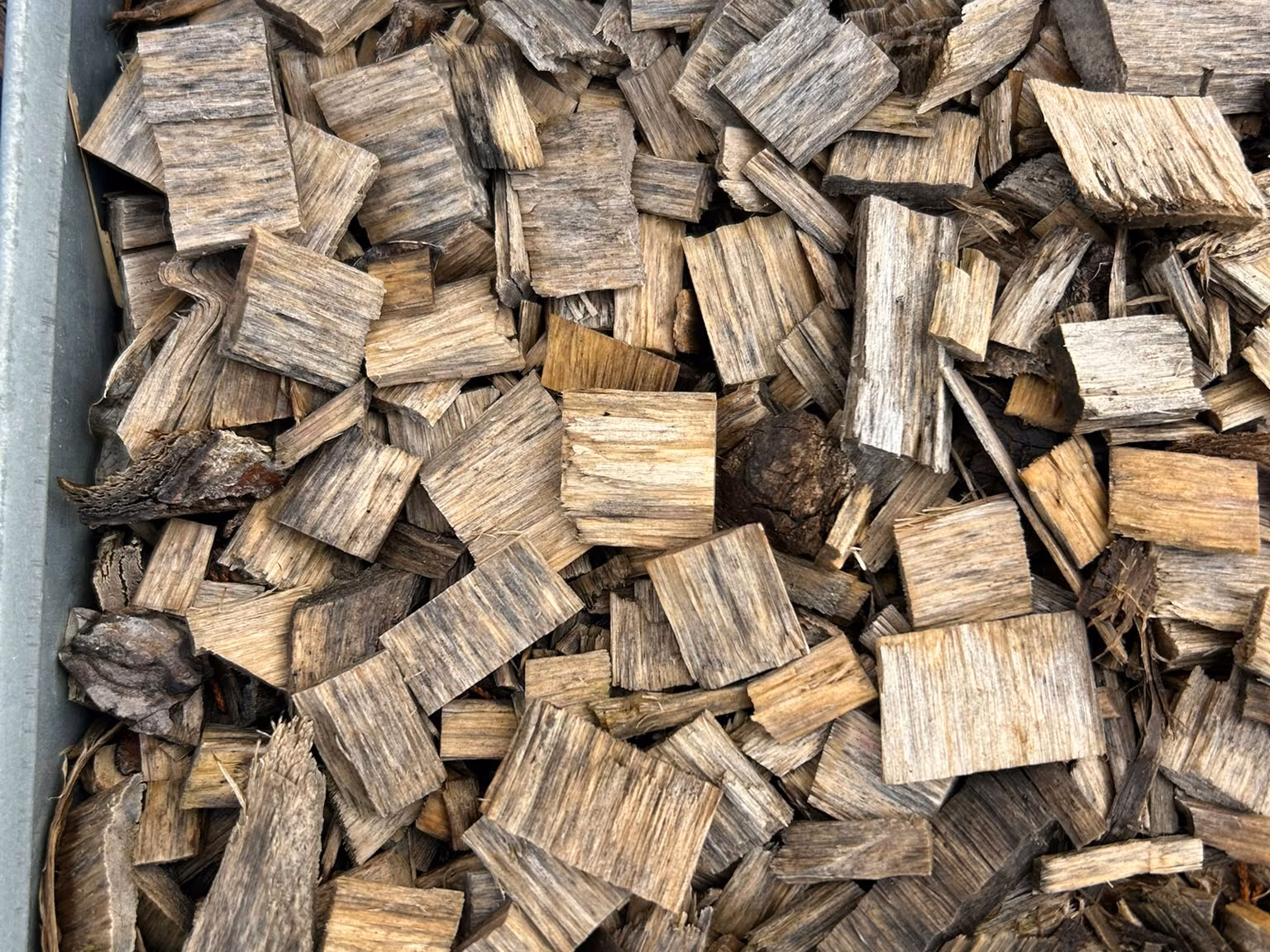 Plaquettes de bois de paillage
